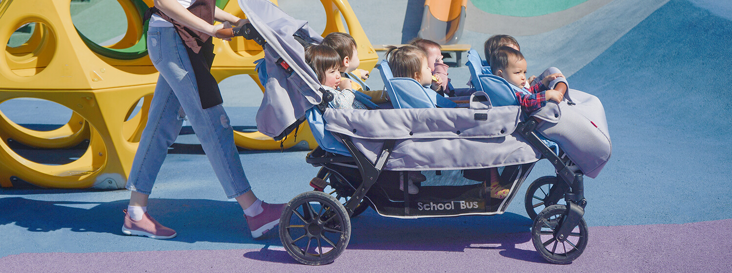 multi-seat-stroller-for-daycare